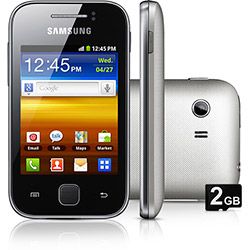 Smartphone Samsung Galaxy Y Desbloqueado Prata